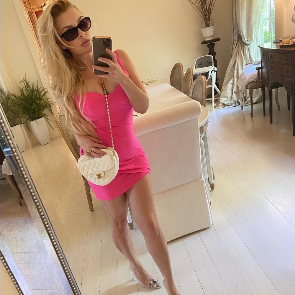 Pink Mini Dress